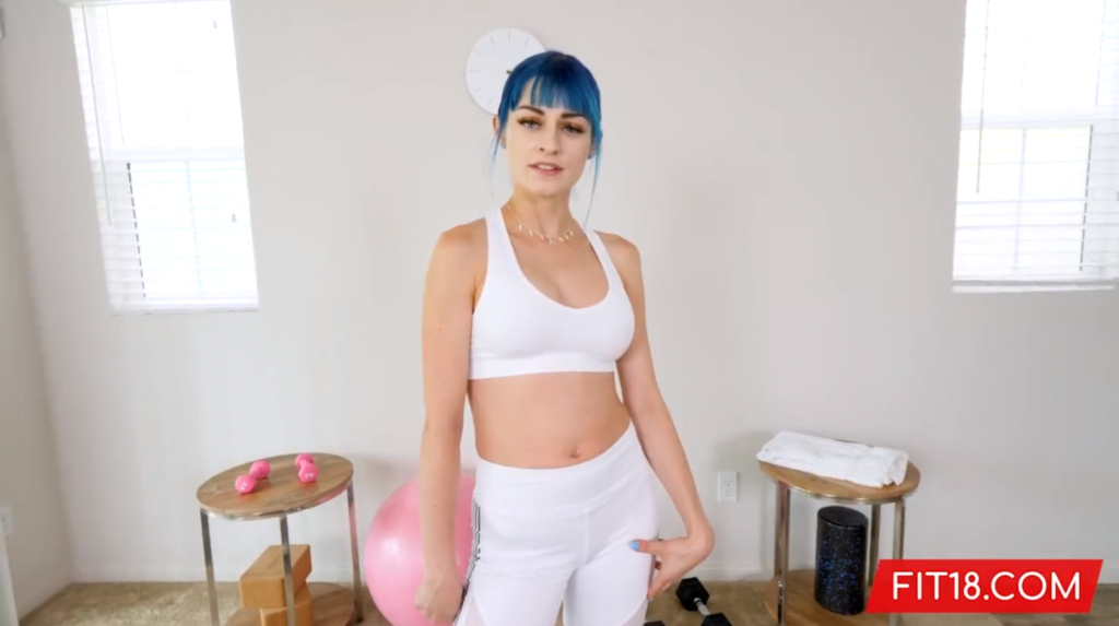 Fit18: Jewelz Blu – Casting Blue Hair Girl With Perfect Pussy